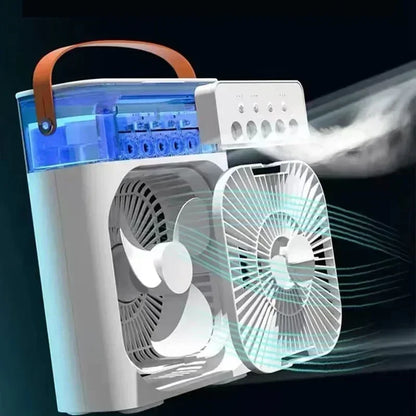 Portable Humidifier Air Conditioner Fan Household Hydrocooling Water mist Cooler Portable Air Adjustment For Office 3 Speed Fan