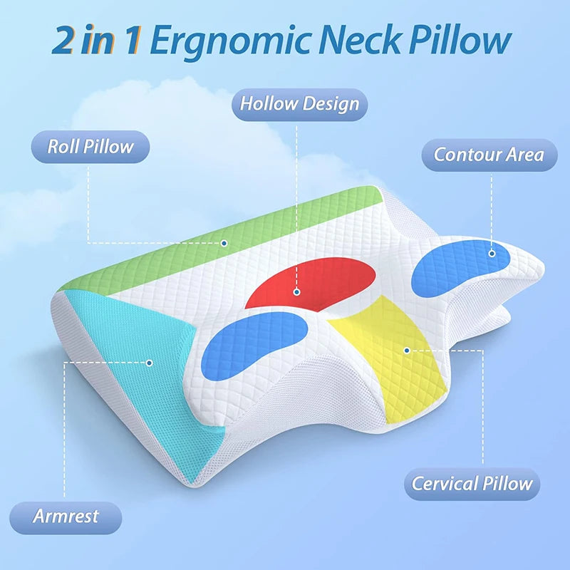 Memory Foam Neck Pillow